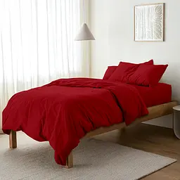 Дитяча постільна білизна Cosas BURGUNDY CS1 110х140см (Ranfors80_Burgundy_El80-Burgundy_140) - мініатюра 2