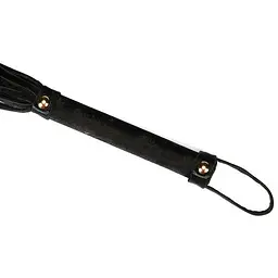 Флоггер Liebe Seele Boudoir Amor Flogger Black - мініатюра 4