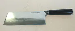 Ніж кухонний-сокир 17 см Damascus DK-HJ 6007 AUS-10 дамаська сталь 67 шарів - мініатюра 8