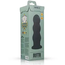 Анальна пробка Buttr Tactical III Dildo 24.9 см (чорний) - мініатюра 5