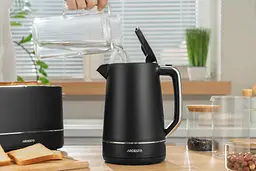 Електрочайник Ardesto Timeless Elegance Otter 1.7 л чорний матовий (EKL-450B) - мініатюра 10