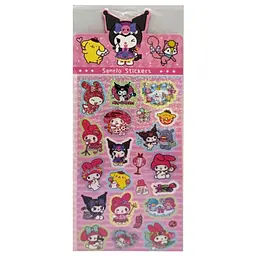 Декоративні наклейки "Sanrio Stickers" Bambi SZ240906-17 з блискітками