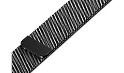 Ремінець BeWatch для Apple Watch міланська петля 38 мм/40 мм Чорний (1050201) - мініатюра 4