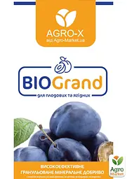 Гранульоване мінеральне добриво Agro-x BIOGrand БІОГранд для плодових та ягідних 1 кг (47932) - мініатюра 2