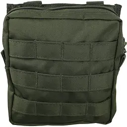 Підсумок Kombat UK Medium Molle Utility Pouch Оливковий (1000-kb-mmup-olgr)