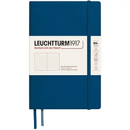Блокнот LEUCHTTURM1917, Paperback (B6+), Indigo, Крапка (400549)