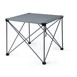Стіл складаний Naturehike CNK2450JJ013 алюміній L (Сірий)