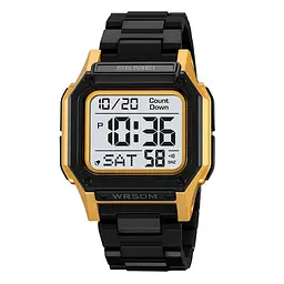 Чоловічий наручний годинник 2264BKGDWT Black-Gold-White Skmei acs0030089