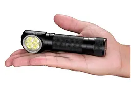 Налобний ліхтар Nitecore HC35 CREE XP-G3 S3 2700LM + Акумулятори 21700 - мініатюра 4