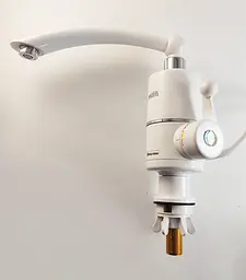 Проточний водонагрівач кухня SDR-D05 гусак вухо, пластикова гайка (без датчика темп.) 1/12 - мініатюра 2
