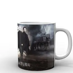 Кухоль GeekLand Supernatural Сем Дін Кастіель SN.02.014.604 330 мл білий - мініатюра 3