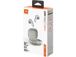 Навушники TWS (повністю бездротові) JBL Live Flex Silver (LIVEFLEXSVR) - мініатюра 11