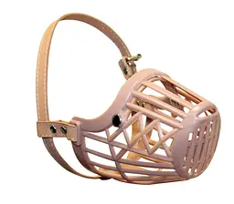 Намордник пластиковий Croci L для сітера 13 x 6.5 x 6.5 x 43 см