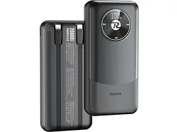 Зовнішній акумулятор (Power Bank) Remax 20000mAh 22.5W Black (RPP-38 / 45364)