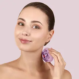 Звуковий масажер для обличчя та тіла GESKE Sonic Cool & Warm Face and Body Massager 9 в 1 рожевий - мініатюра 9