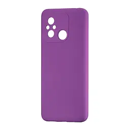 Чохол Silicone Case Xiaomi Redmi 12C/Redmi 11A/Poco C55 Purple