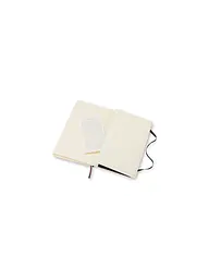 Записник Moleskine Classic середній, Клітинка Чорний М’який (QP617) - мініатюра 5