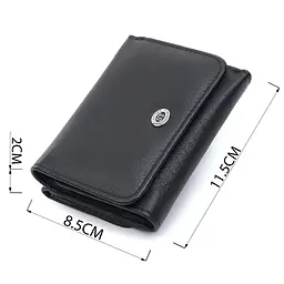 Жіночий шкіряний гаманець ST Leather 11,5х8,5х2 см acs0029436 - мініатюра 3