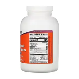 Вітамінно-мінеральний комплекс Now Foods Харчові дріжджі в пластівцях, Nutritional Yeast Flakes, 284 гр (NOW-02455) - мініатюра 4