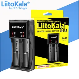 Універсальний зарядний пристрій LiitoKala Lii-PL2 EU на 2 канали - мініатюра 2