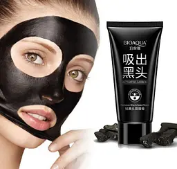 Маска плівка Bioaqua від чорних крапок з вугіллям Activated Carbon 60 г - мініатюра 3