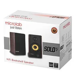 Акустична система Microlab 2.0 SOLO 3 40W Brown (SOLO-3BR) - мініатюра 10
