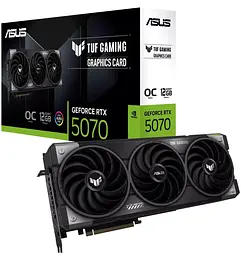 Відеокарта ASUS RTX 5070 12GB TUF Gaming OC (TUF-RTX5070-O12G-GAMING) (GDDR7, 192 bit, PCI-E v5.0 x16) - мініатюра 10