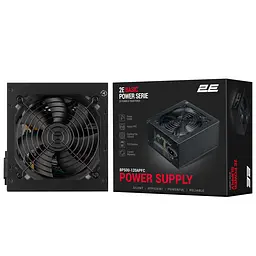 2E Блок живлення Basic Power (500W), 80%, 120мм, 1xMB 24pin(20+4), 1xCPU 8pin(4+4), 3xMolex, 4xSATA, 2xPCIe 8pin(6+2) - мініатюра 8