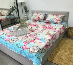 Наволочка декоративна Ecotton 50х70 см із бавовни на змійці Французький шик (3604) - мініатюра 4