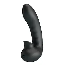 Вибронасадка на палец Lybaile Pretty Love Hobgoblin Finger Vibrator Black, 12.5х2.7 см (чёрный) - миниатюра 3