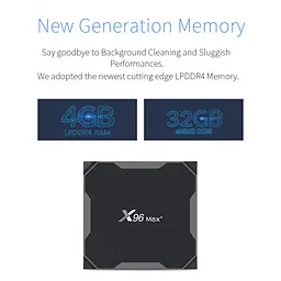 Android TV приставка Amlogic TV BOX X96 MAX+ |S905X3, 4GB RAM, 32GB ROM| - мініатюра 2
