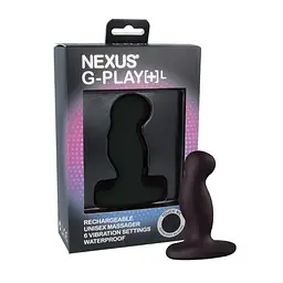 Вибромассажер простаты Nexus G-Play Plus L Black - мініатюра 2