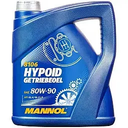 Олива трансмісійна Mannol Hypoid 80W-90 GL-4/GL-5 LS 4 л