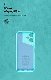 Чехол ArmorStandart ICON для Tecno POVA NEO 3 (LH6n) Camera cover Light Blue (ARM70382) - мініатюра 4