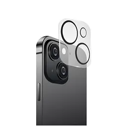 Скло захисне Intaleo Camera Lens Apple Iphone 15 Plus Black (1283126576850) - мініатюра 2