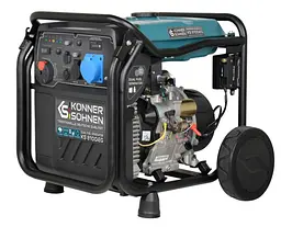 Інверторний генератор газ/бензин Konner&Sohnen 8/8.5 кВт KS 8100iE G