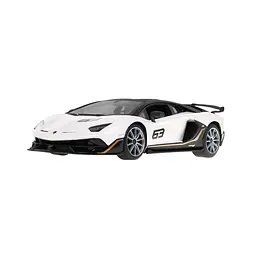 Машинка RASTAR Lamborghini Aventador SVJ на дистанційному керуванні 1:14 білий 96010 - мініатюра 2