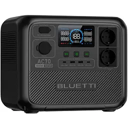 Зарядна станція Bluetti AC70 (1000W/768Wh) - мініатюра 2