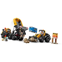 Конструктор LEGO City Самоскид і фронтальний ковшовий навантажувач (60494) - мініатюра 7
