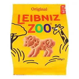 Печиво вершкове Leibniz у вигляді фігурок тварин 100 г