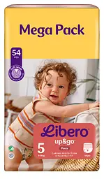 Підгузки трусики Libero Up&Go 5 (9-14 кг), 54 шт. - мініатюра 2