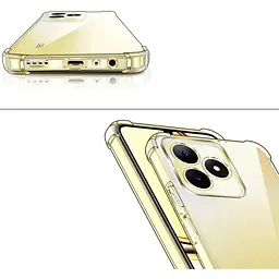 Панель BeCover Anti-Shock для Realme Note 50 Clear (711173) - мініатюра 3