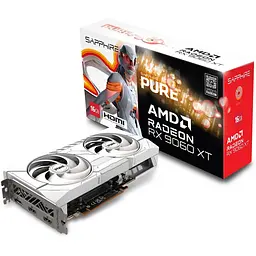 Відеокарта Sapphire AMD Radeon RX 9060 XT 16GB PURE (11350-02-20G) (GDDR6, 128 bit, PCI-E v5.0 x16) - мініатюра 6