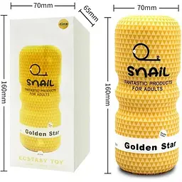 Мастурбатор чоловічий Snail - мініатюра 3