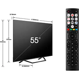 Телевізор Hisense 55A7NQ 55" QLED 4K [20013993] UA [132987] - мініатюра 13