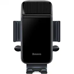 Автомобільний тримач холдер Baseus Smart Solar Power Wireless Car Mount Electric Holder SUZG000001 Black - мініатюра 5