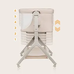 Ліжечко приставне Lionelo Leonie Plus Beige Sand (LO-LEONIE PLUS BEIGE SAND) - мініатюра 7