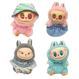 Дитяча м'яка іграшка-брелок The Monsters Labubu Bambi Labubu15 в асортименті
