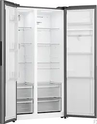 Холодильник Gorenje SBS, 179х62х91см, 2 двері, 344 (197) л, А +, NF +, Інв., Зона св-ті, диспенсер, Зовн. Диспл, нерж - мініатюра 7