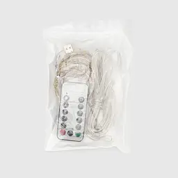 Гірлянда-штора WW5262 200 LED 3,2 м Різнокольоровий (NY) shop (2002014439676) - мініатюра 6